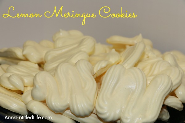 Lemon Meringue Cookies Recipe. These Lemon Meringue Cookies are so simple to make, yet the sweet-tart flavor is complex, and very satisfying. Get the fresh, crisp, light taste of Lemon Meringue Pie in a cookie!