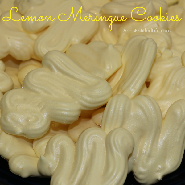 Lemon Meringue Cookies Recipe. These Lemon Meringue Cookies are so simple to make, yet the sweet-tart flavor is complex, and very satisfying. Get the fresh, crisp, light taste of Lemon Meringue Pie in a cookie!