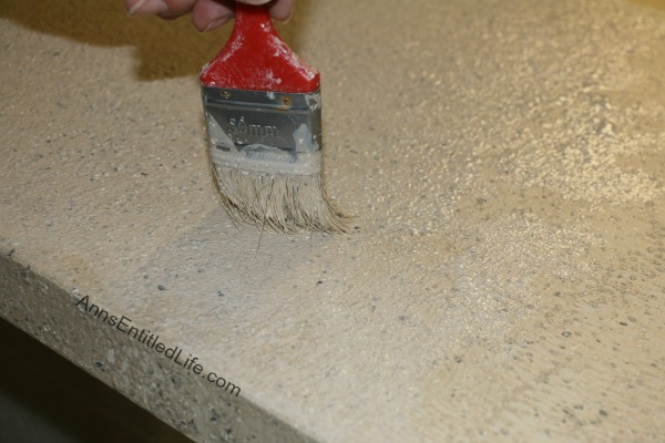 How We Finished Our Laminate Kitchen Countertop With Stone, Without Removing It!