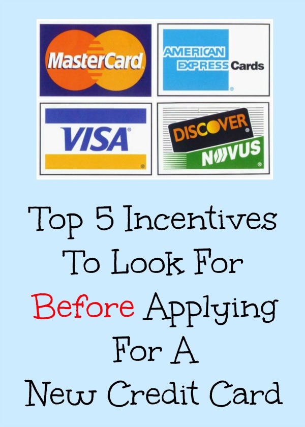 Top 5 Incentives To Look For Before Applying For A New Credit Card