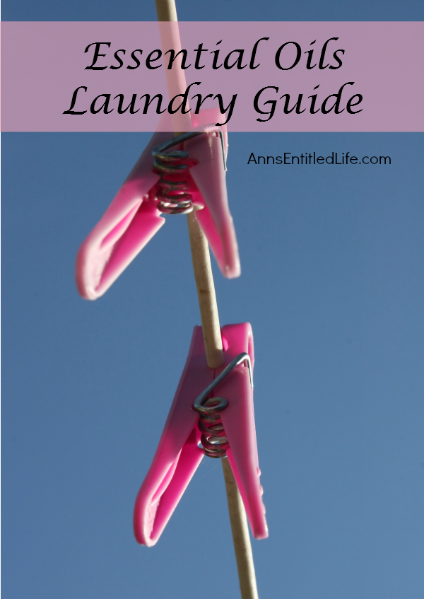 Essential Oils Laundry Guide