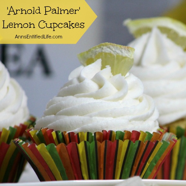 Arnold Palmer Lemon Cupcake Recipe. The great taste of the classic Arnold Palmer drink in a delicious, ready-to-go cupcake!