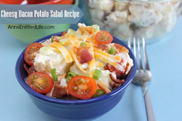 Cheesy Bacon Potato Salad Recipe