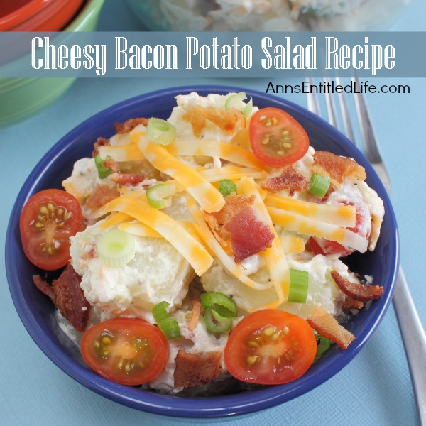 Cheesy Bacon Potato Salad Recipe