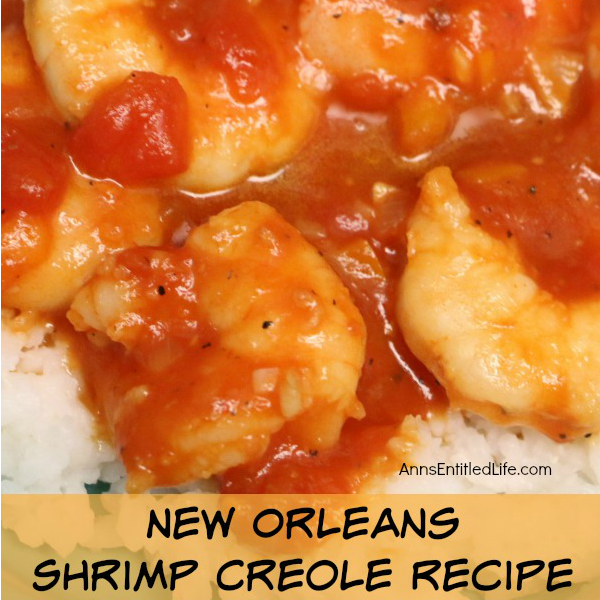 New Orleans Shrimp Creole Recipe. Try a spicy, zesty, delicious taste of New Orleans for dinner this evening. Shrimp Creole is a classic New Orleans recipe; loaded with flavor, it is simple to create, and this is quite possibly the best shrimp creole you will taste outside of Louisiana. 