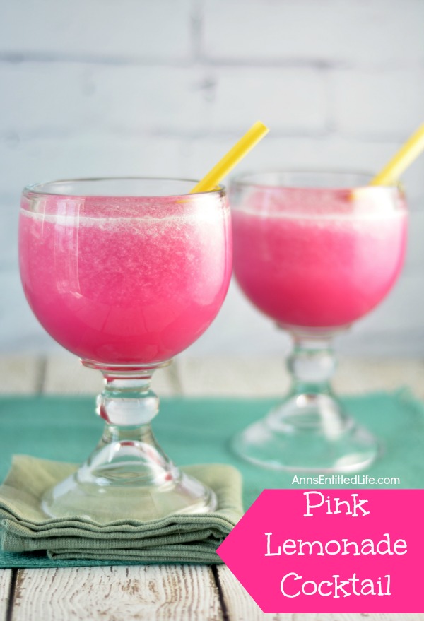 Pink Lemonade Cocktail