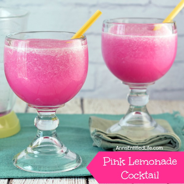 Pink Lemonade Cocktail