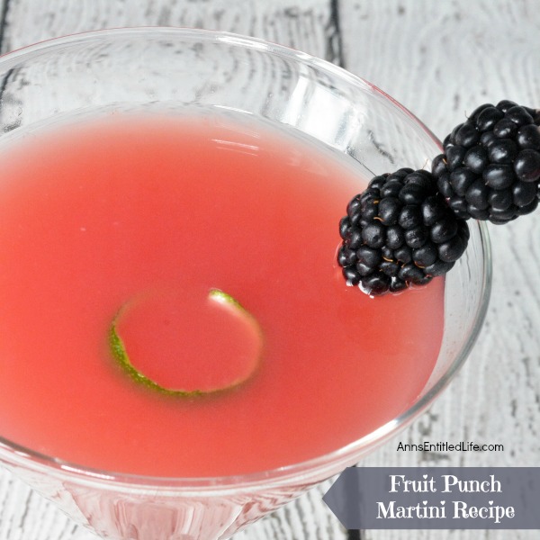 Fruit Punch Martini Recipe