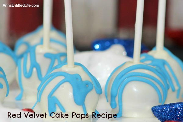 Red Velvet Cake Pops Recipe