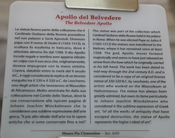 The Apollo Belvedere