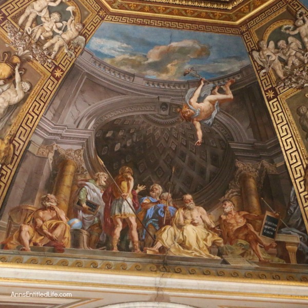 ceiling at the Vatican