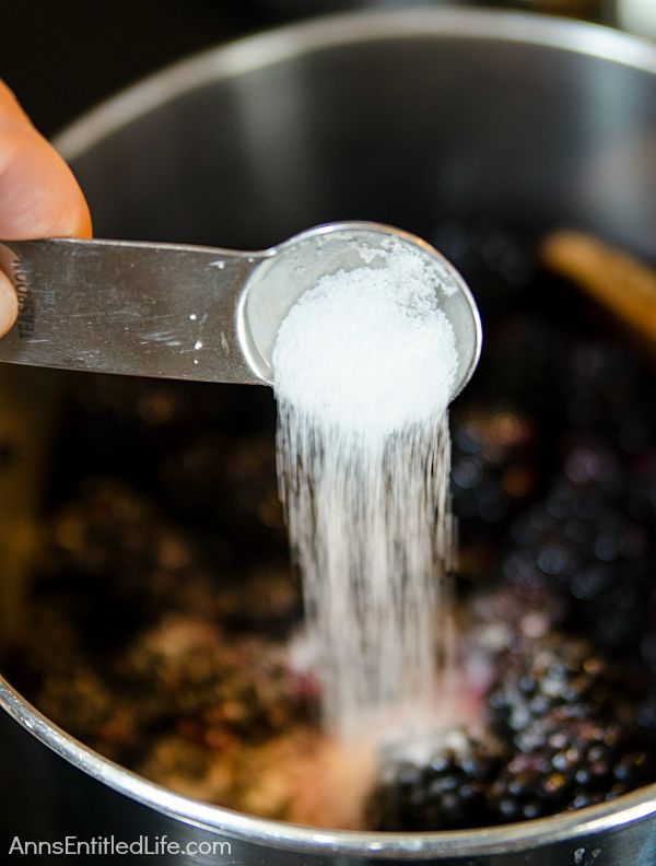 Blackberry Refrigerator Jam Recipe