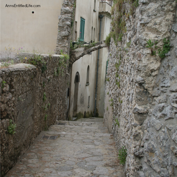 The Amalfi Coast, Italy; The Amalfi Coast is a stretch of coastline on the southern coast of the Sorrentine Peninsula in the Province of Salerno in Southern Italy. Known for hosting the rich and famous, Amalfi is beautiful, fairly isolated, and crowded!