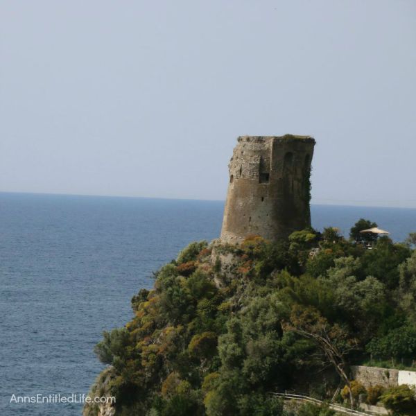 The Amalfi Coast, Italy; The Amalfi Coast is a stretch of coastline on the southern coast of the Sorrentine Peninsula in the Province of Salerno in Southern Italy. Known for hosting the rich and famous, Amalfi is beautiful, fairly isolated, and crowded!