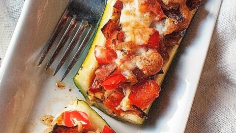 Zucchini Pizza Boats Recipe