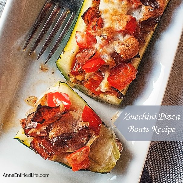 Zucchini Pizza Boats Recipe. Enjoy your pizza in a healthier new way by using a zucchini boat 