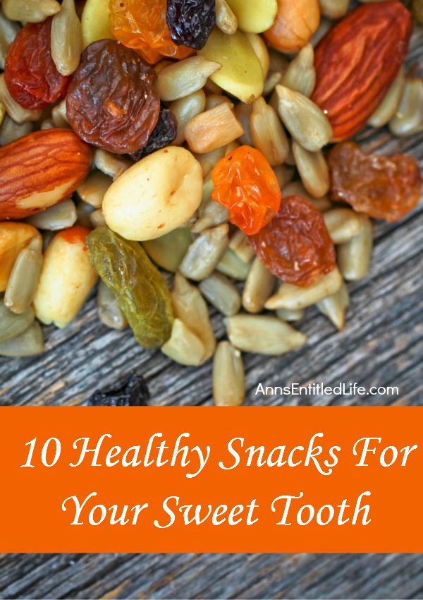 10 Healthy Snacks For Your Sweet Tooth. If you have a sweet tooth, you know it can be difficult to resist those cravings and temptations, especially if you're trying to control your weight or on a  specific nutrition plan. This does not have to stop you from satisfying your sweet tooth! There are many healthy snack options that also have nutritional value.