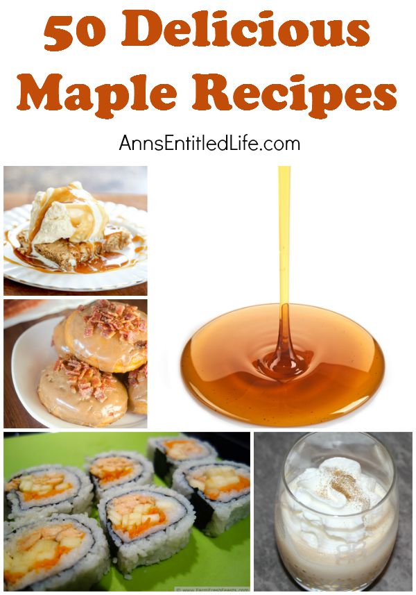  50 Delicious Maple Recipes
