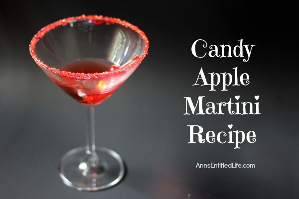 Candy Apple Martini Recipe. Why let kids have all of the fun? This is a sweet and easy Candy Apple Martini Cocktail will remind you of delicious candy apples, with a decidedly grown-up twist.