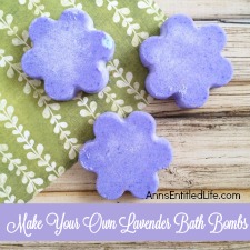 Make Your Own Lavender Bath Bombs