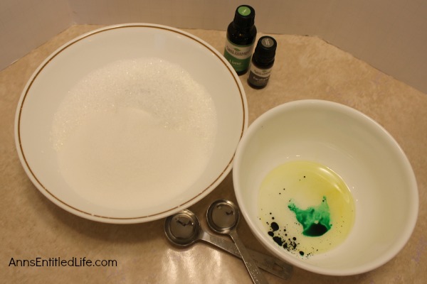 Eucalyptus Bath Bombs Recipe. Make bath and shower time wonderful with these easy to make, Eucalyptus Bath Bombs. The fresh aromatic scent of eucalyptus will sooth your muscles, clear your nasal passages and perk up your day! Use these Eucalyptus Bath Bombs  to pamper and sooth yourself or give these homemade bath fizzies as gifts for any special occasion.