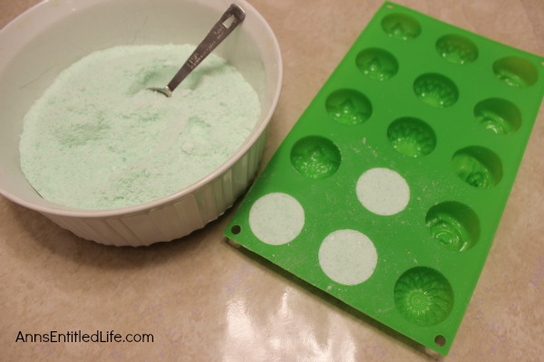 Eucalyptus Bath Bombs Recipe. Make bath and shower time wonderful with these easy to make, Eucalyptus Bath Bombs. The fresh aromatic scent of eucalyptus will sooth your muscles, clear your nasal passages and perk up your day! Use these Eucalyptus Bath Bombs  to pamper and sooth yourself or give these homemade bath fizzies as gifts for any special occasion.