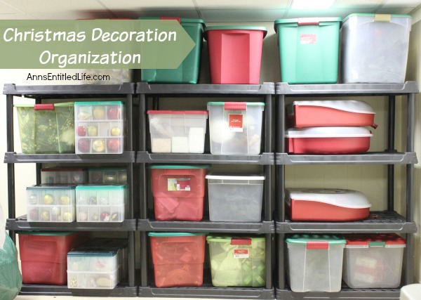 Christmas Storage & Organization Ideas