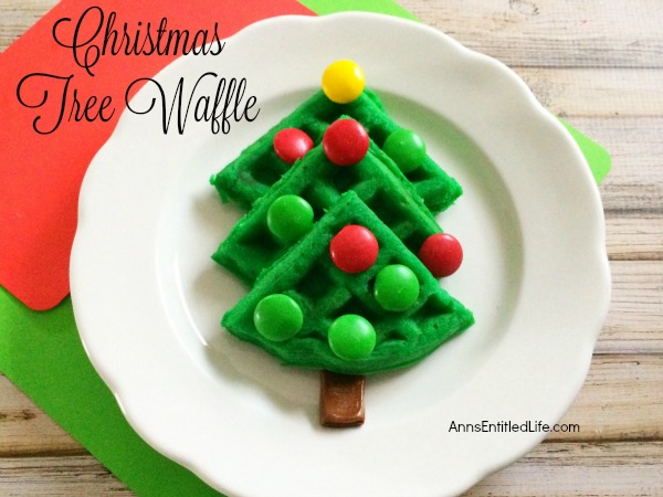 Christmas Tree Waffle Recipe. Christmas morning breakfast does not get any cuter than this Christmas Tree Waffle! Your children (and you) will be delighted with this yuletide morning repast.