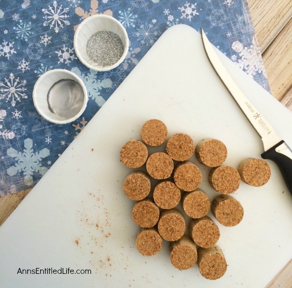 DIY Cork Snowflake Ornament. If you have saved wine corks, this is a cute and easy holiday craft for you! Make your own snowflake ornaments to hang on your Christmas tree, to give as gifts, or as a fun and simple craft to keep the kids busy on a cold winter day.