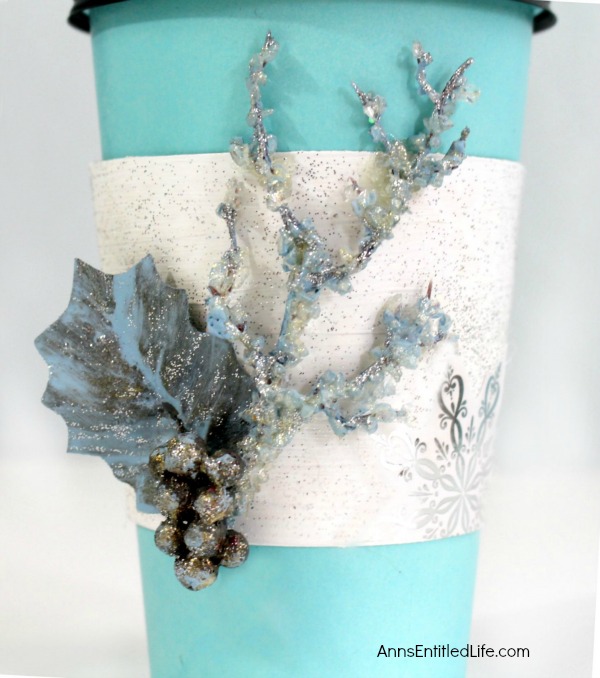 DIY Winter Cup Gift. These special and beautiful disposable gift cups make a perfect gift for everyone during the holidays. Customize the gifts inside for coffee fanatics, tea lovers or even hot cocoa for a heart warming and thoughtful way to show that you care.