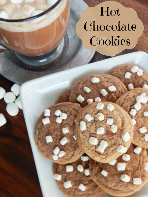 Hot Chocolate Cookies Recipe. The great taste of warm, comforting hot chocolate in a cookie! These easy to make, rich and delicious hot chocolate cookies will quickly become a family favorite. Bake up a batch tonight!