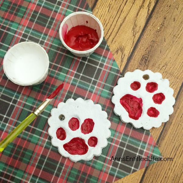 Paw Print Ornaments. Make Your Own Paw Print Ornaments in just minutes, and cherish the results forever. Now you can decorate for the holidays with a paw print of your favorite pet, without an expensive paw print kit!  Follow these easy step by step directions and hold dear the memories of your furry friend for a lifetime.