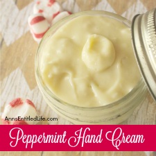 DIY Peppermint Hand Cream