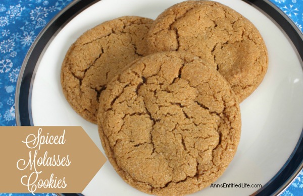 Spiced Molasses Cookies Recipe. Old fashioned spiced molasses cookies are a winter cookie classic. These slightly sweet, highly spiced cookies store well and can be frozen. You can almost taste the holidays in every delicious bite.