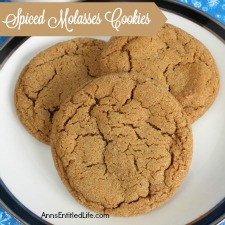 Spiced Molasses Cookies Recipe