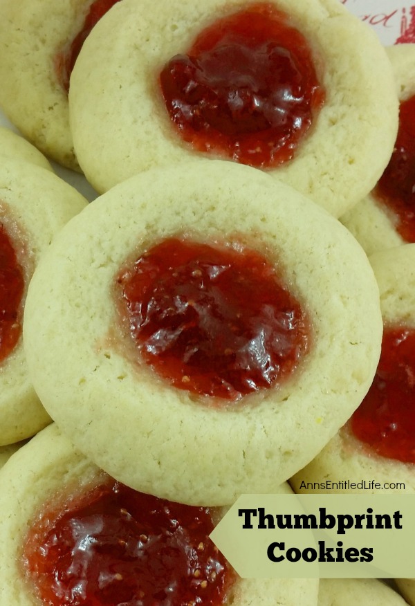 Thumbprint Cookies Recipe