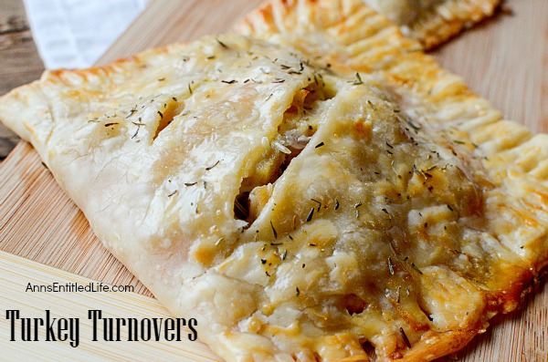 Turkey Turnover Recipe. Leftover turkey never tasted so good! Make great use of leftover turkey (or chicken) with this fast and easy to make Turkey Turnover recipe.