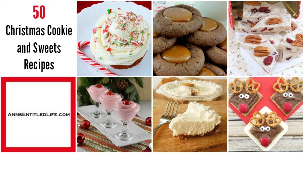 50 Christmas Cookie and Sweet Recipes. Here is a list of more than 50 cookie and sweet recipes perfect for a holiday party, Christmas dessert, or even a cookie exchange. There is a delicious dessert recipe just waiting to be served at your holiday function, so be sure to check out this long list of holiday treats.