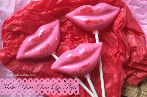 Lip Pops Recipe. Make your own Lip Pops quickly, easily and inexpensively using this step by step tutorial. Whether for a bridal shower, wedding favor or Valentine's Day treat, these simple to make, delicious lip pops are a wonderful cherry-chocolaty sweet.