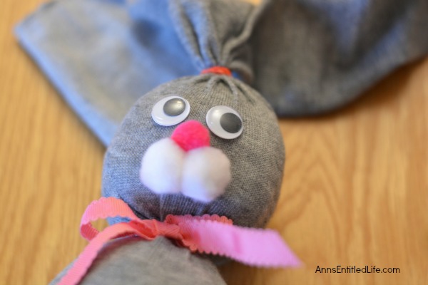 No Sew Sock Bunny. Make your own adorable no sew sock bunnies! These no sew sock bunnies  are the perfect craft for Easter. Easy to make, the no sew sock bunny will delight work well as table decor, make a cute gift and more. Versatile and highly customizable, these No Sew Sock Bunnies will delight children and adults alike.