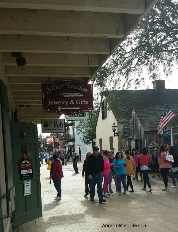 St. George Street in Old Town, St. Augustine, Florida