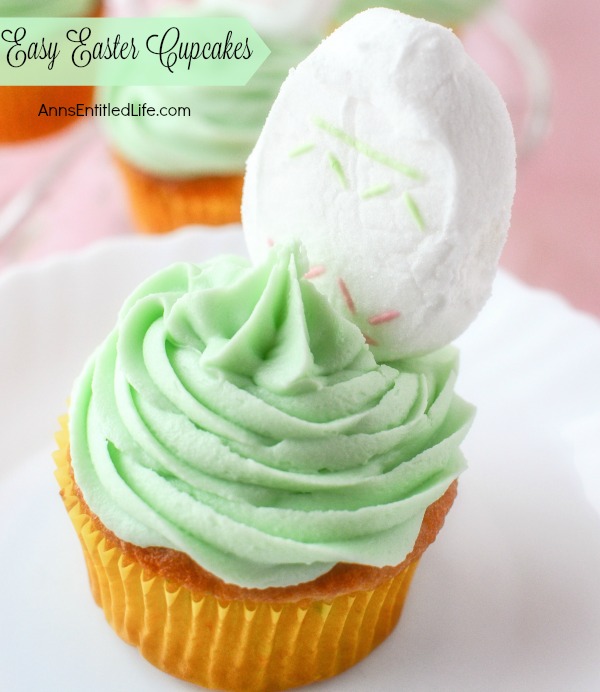 Easy Easter Cupcakes Recipe. Sometimes, the simplest desserts are the most satisfying. Dress up your cupcakes for a sweet little Easter treat, perfect for Easter brunch, dessert or to send one in for a school snack.