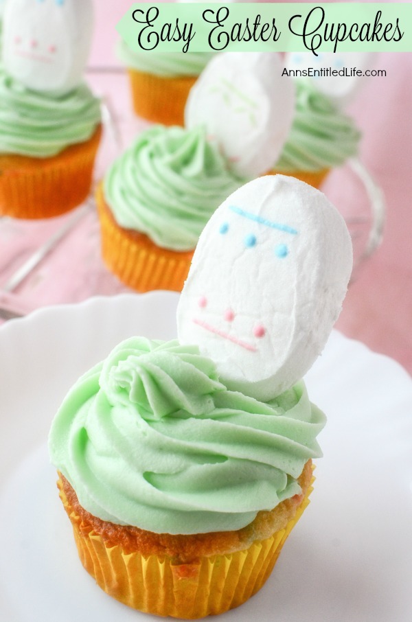 Easy Easter Cupcakes Recipe. Sometimes, the simplest desserts are the most satisfying. Dress up your cupcakes for a sweet little Easter treat, perfect for Easter brunch, dessert or to send one in for a school snack.