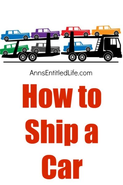 How to Ship a Car