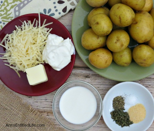 Chunky Parmesan Smashed Potatoes Recipe. The fabulous combination of cheese and potatoes is blended to perfection in this delicious Chunky Parmesan Smashed Potatoes Recipe. Easy to make, this smashed potato recipe can easily be doubled to serve more people. Try some for dinner tonight!