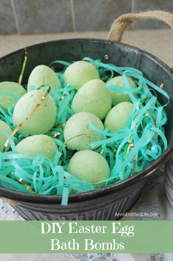 DIY Easter Egg Bath Bombs. Make your children something different for their Easter baskets this year with this fun DIY Easter Egg Bath Bombs recipe. Simple to make, these DIY Easter Egg Bath Bombs don't require many ingredients.