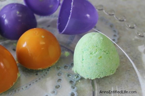 DIY Easter Egg Bath Bombs. Make your children something different for their Easter baskets this year with this fun DIY Easter Egg Bath Bombs recipe. Simple to make, these DIY Easter Egg Bath Bombs don't require many ingredients.