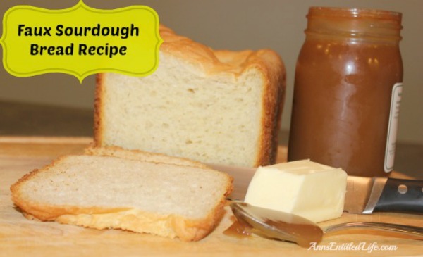 Faux Sourdough Bread Recipe. This low sodium, low glycemic faux sourdough bread has been a staple of my diabetic, sodium restricted, mother-in-law's diet for many years now. It is easy to make, tastes great, and freezes well.