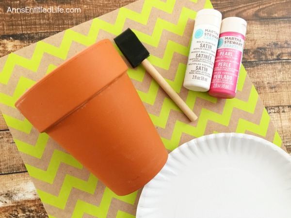 DIY Ombre Plant Pot. Dress up your plant pots with an exciting array of colors with this easy, DIY Ombre Plant Pot!  Whether for your patio, hot house or kitchen window sill, these lovely Ombre Plant Pots - which can be made in any color - will refresh old Terra-cotta planters, brighten new planters, and add a touch of whimsy to your garden decor.