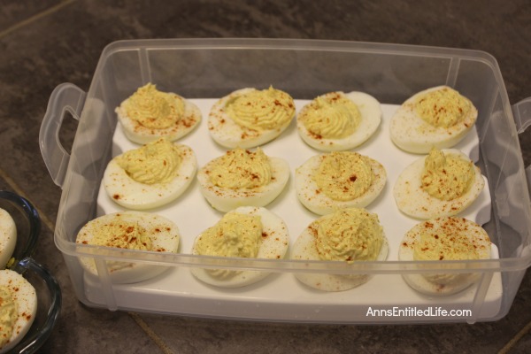 Deviled Eggs with a Kick Recipe. Like a bit of a kick to your deviled eggs? This deviled egg recipe contains a secret ingredient that packs some real heat. These delicious little devils can be served as an appetizer, or side dish. Perfect anytime of year.